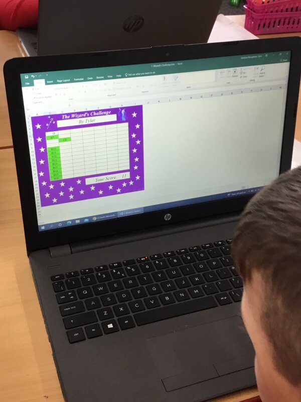 Image of Introduction to Spreadsheets in Year 5/6