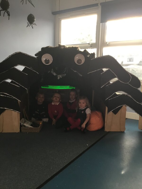 Image of We 8 yummy spiders!