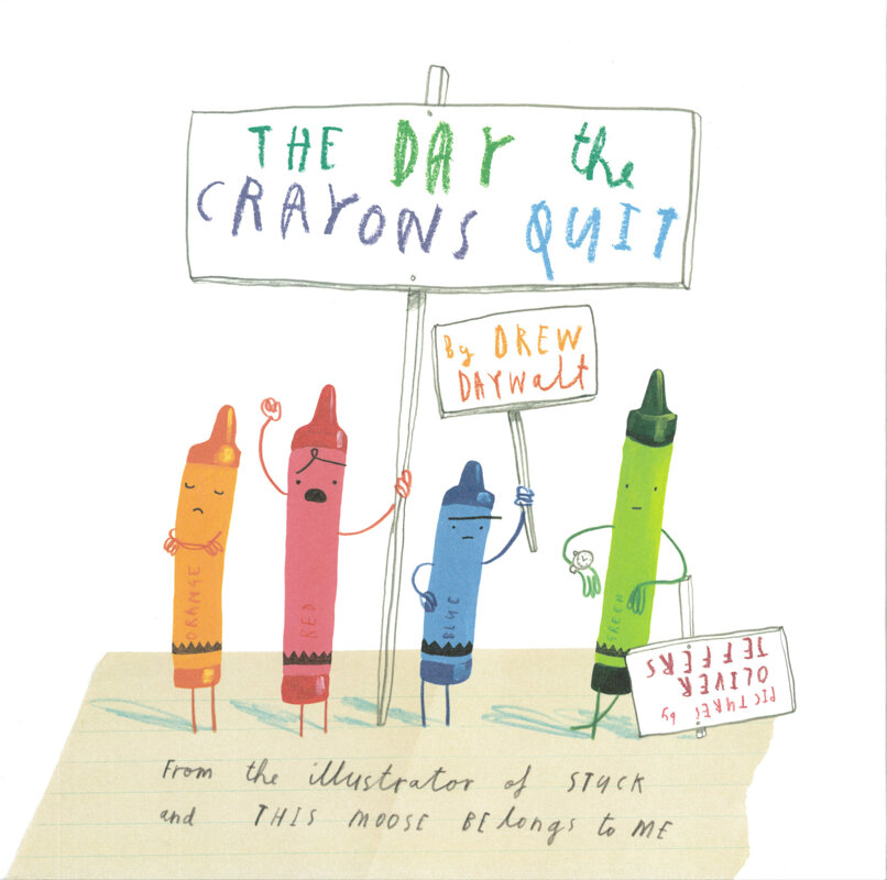 Image of Writing task- The day the crayons quit.