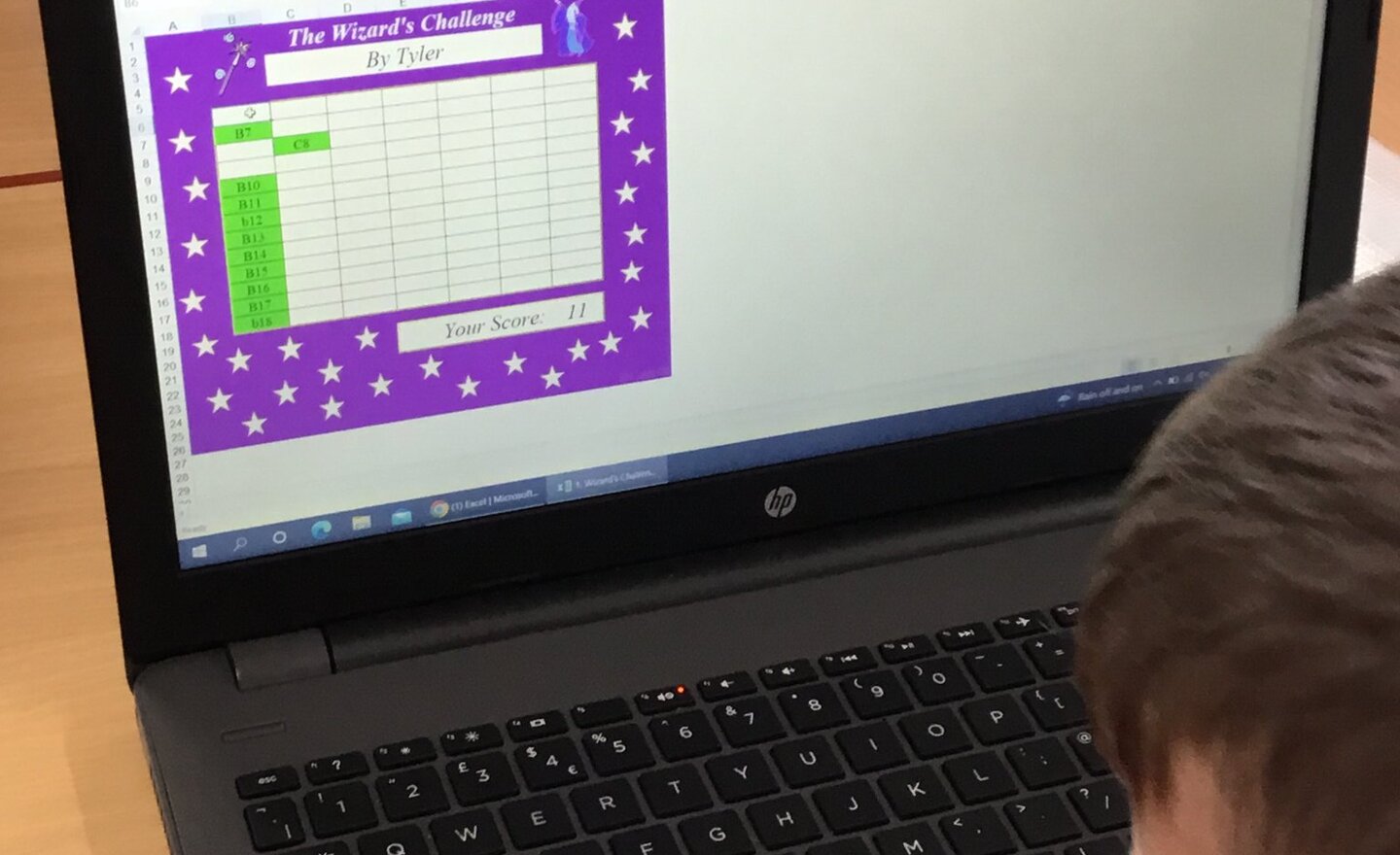 Image of Introduction to Spreadsheets in Year 5/6