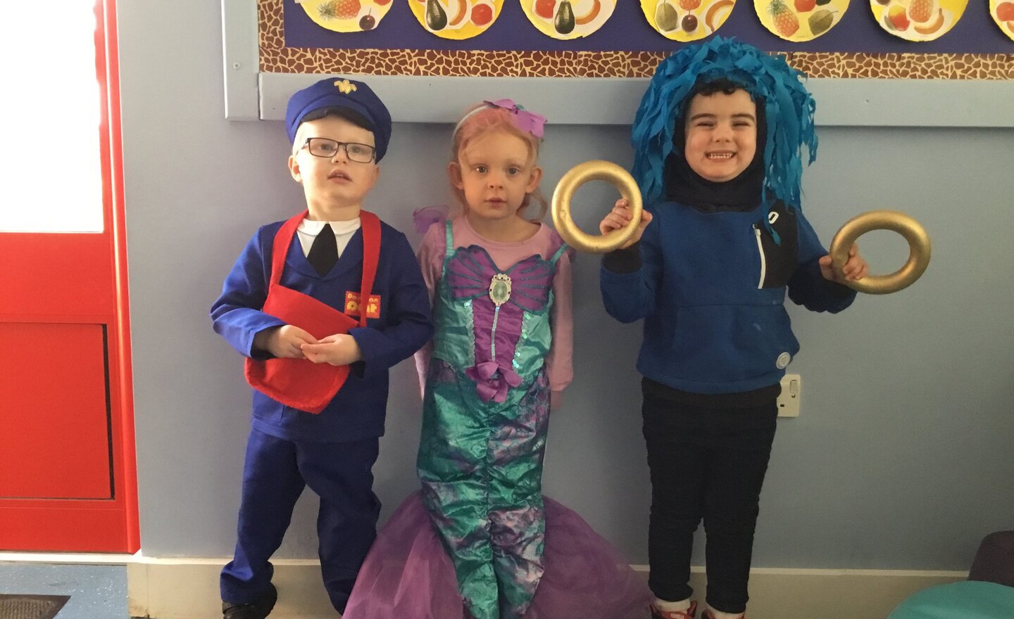 Image of World Book Day in Nursery